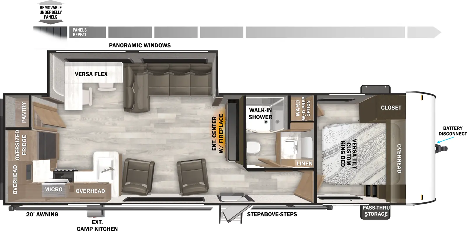 Salem 27RK Floorplan